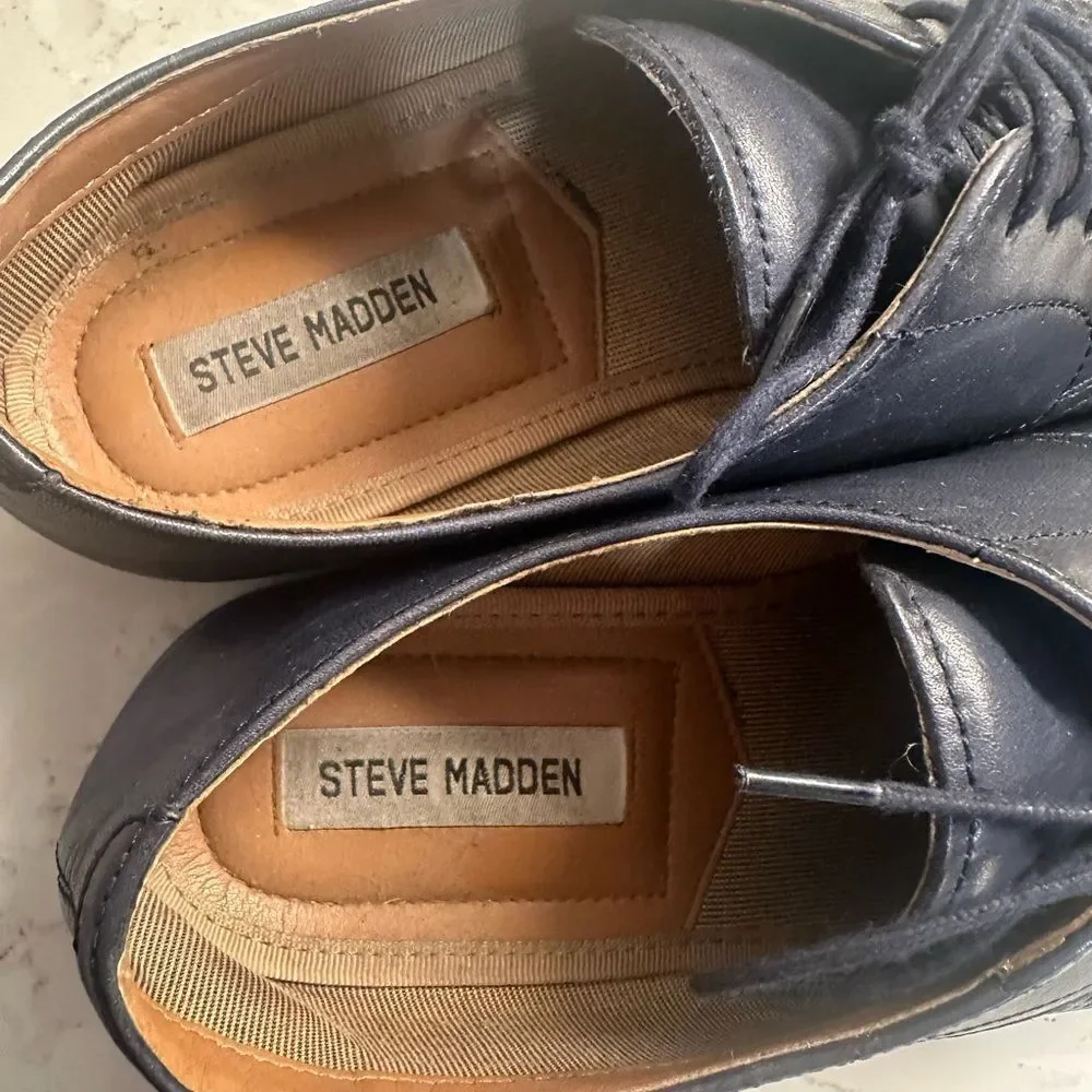 Blue Steve Madden Men’s Dress Shoes